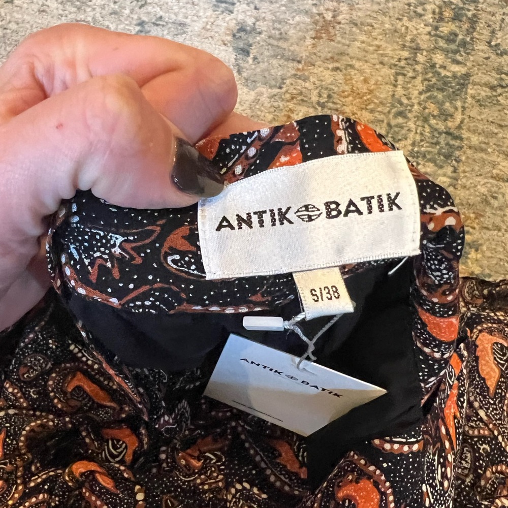 NWT Antik Batik Print Maxi Skirt from anthropologie size s - Picture 6 of 7